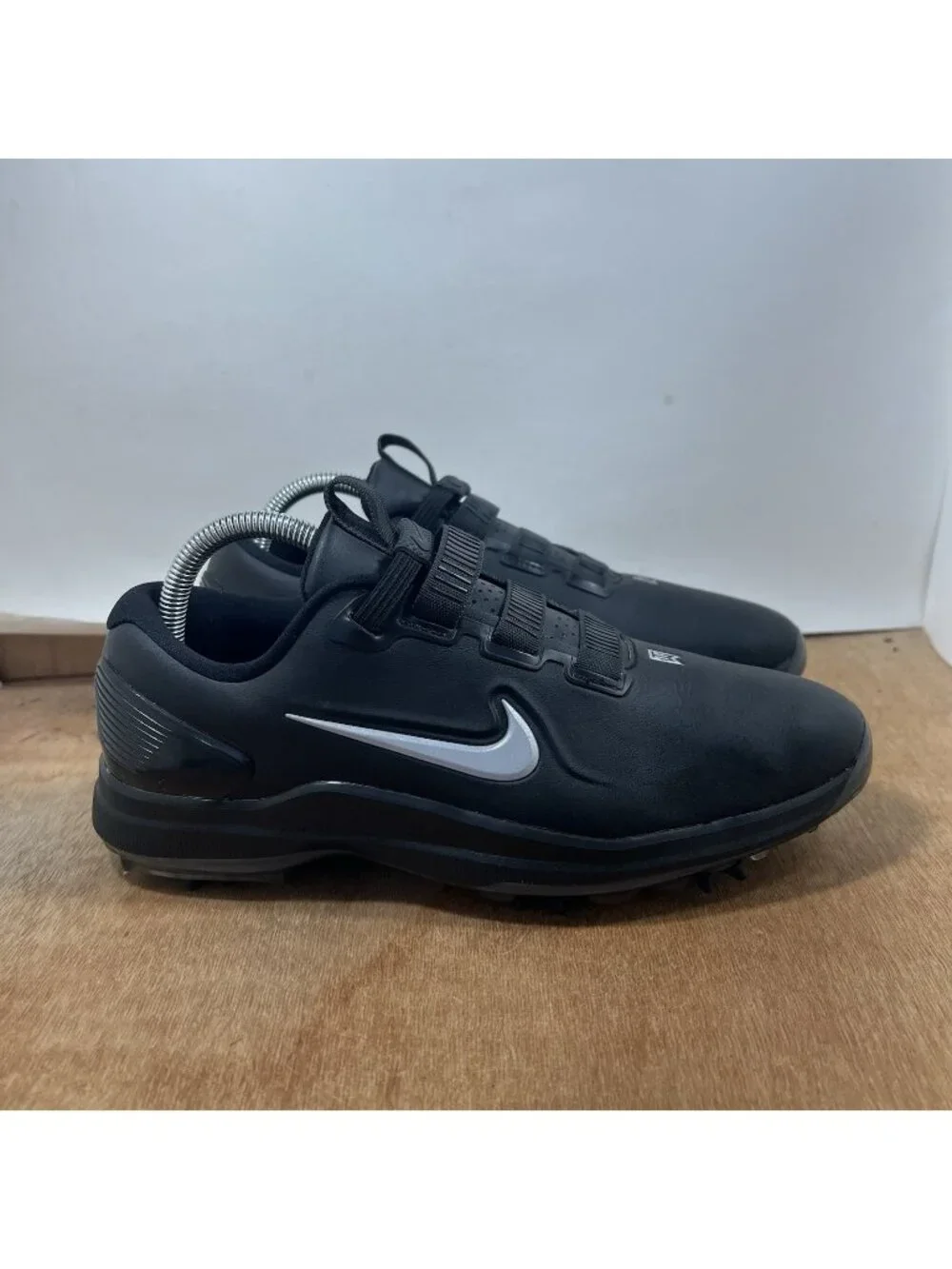 Nike Tiger Woods TW71 Fast Fit Golf Shoes Black CD6300-001 Men Size 8